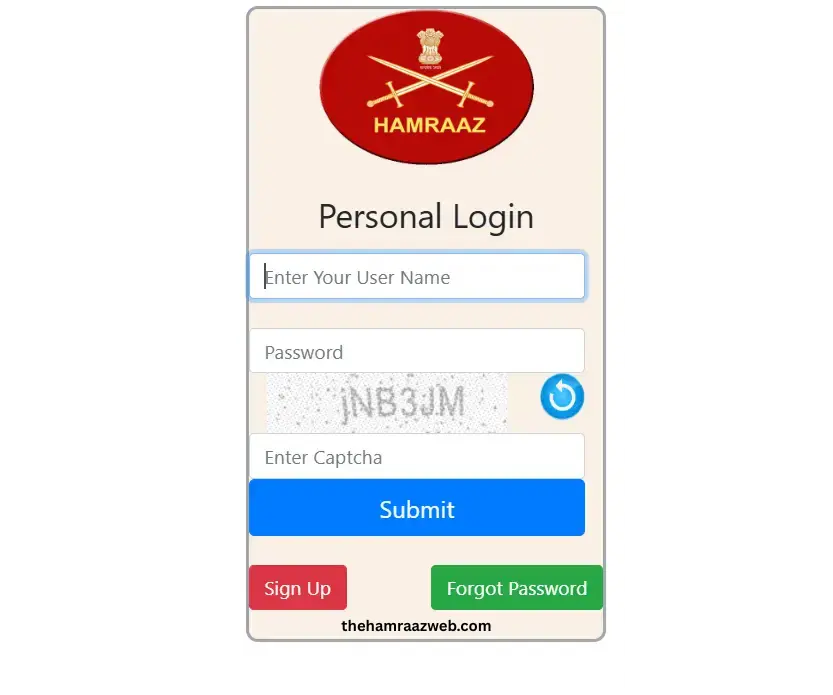hamraaz login